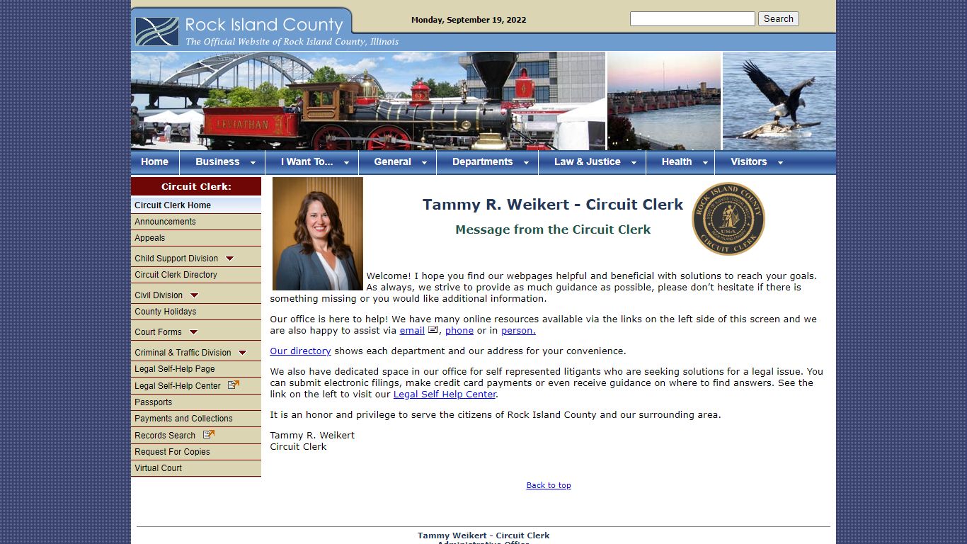 Rock Island County Circuit Clerk - Home Page